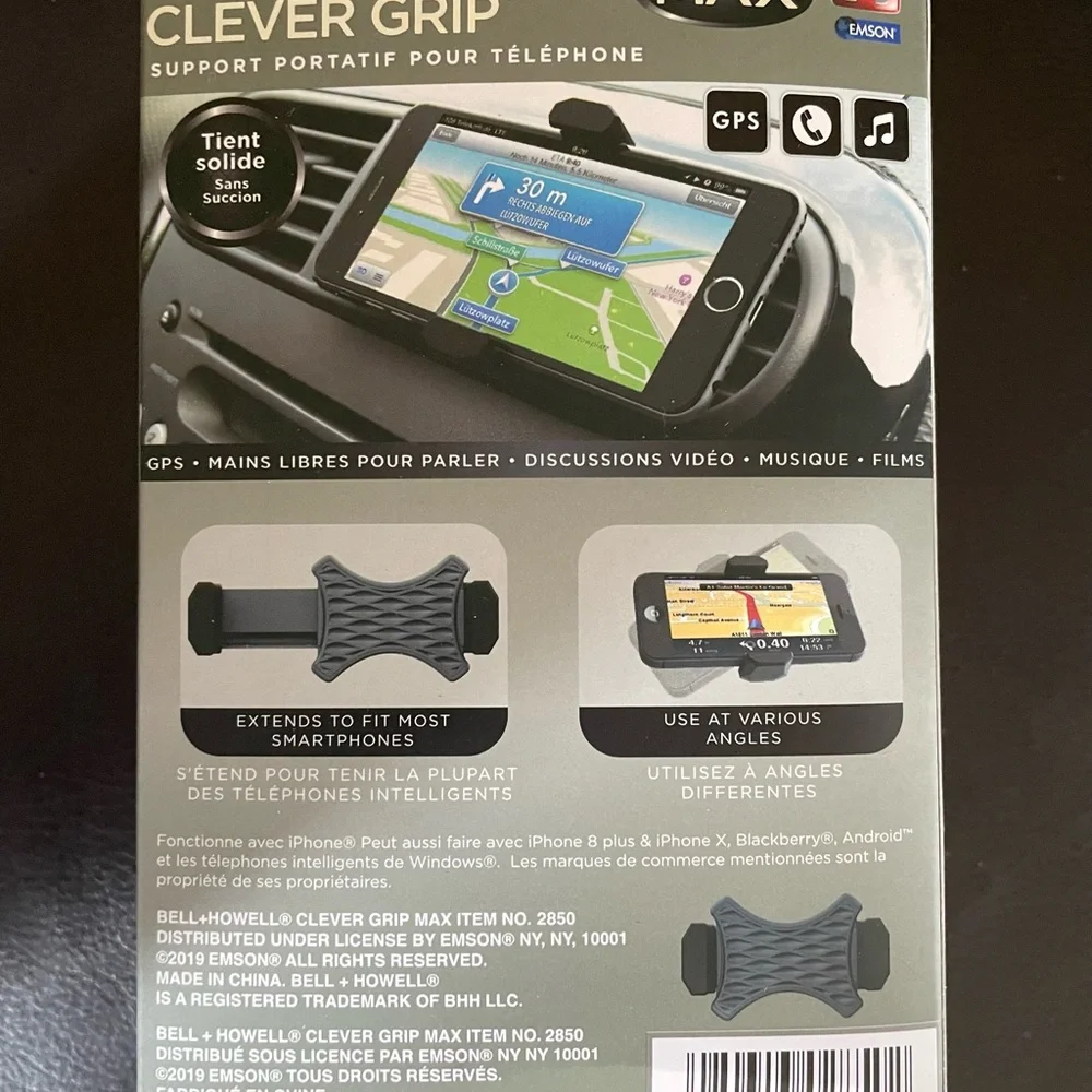 Portable phone mount